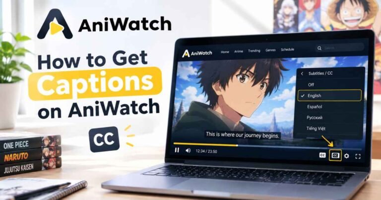 How to Get Captions on AniWatch (Easy Subtitle Fix)
